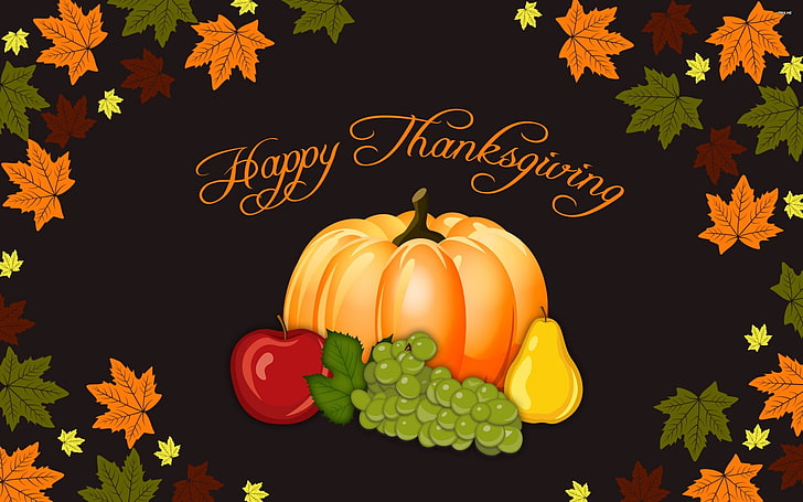 thanksgiving widescreen desktop, food, text, food and drink, HD wallpaper