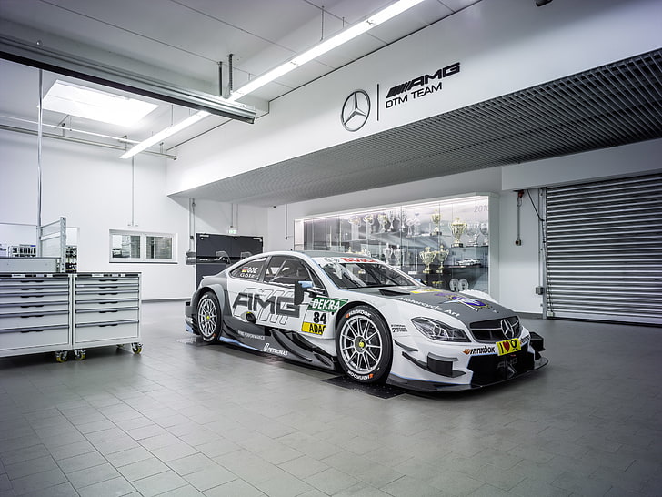 Mercedes-Benz, AMG, DTM, C204, 2015, C-Class, HD wallpaper