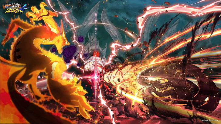 Video Game, Naruto Shippuden: Ultimate Ninja Storm 4, Eight Tails, HD wallpaper