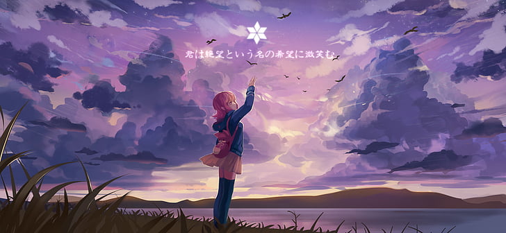 Danganronpa, Danganronpa 2: Goodbye Despair, Anime, Chiaki Nanami, HD wallpaper