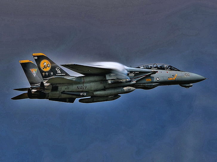 military fighter tomcat f14 tomcat jet planes 1024x768  Aircraft Military HD Art, HD wallpaper