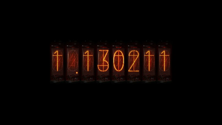 1.130211 text, Steins;Gate, anime, time travel, Divergence Meter, HD wallpaper
