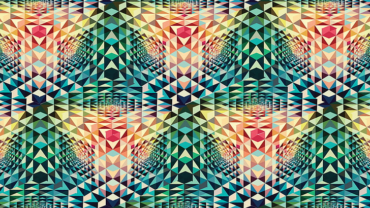 abstract, Andy Gilmore, geometry, pattern, Symmetry, backgrounds, HD wallpaper