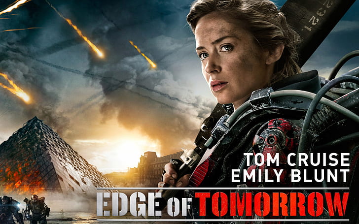 Emily Blunt in Edge of Tomorrow, HD wallpaper