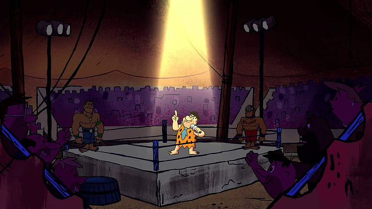 the flintstones and wwe stone age smackdown