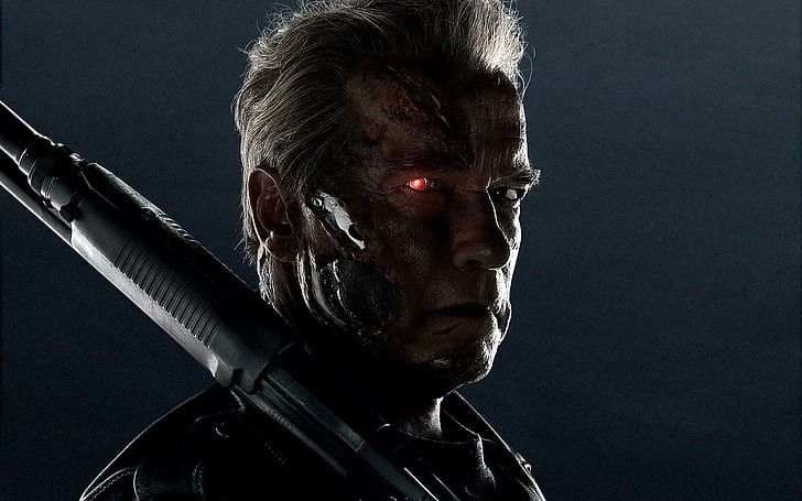 Arnold T 800 Terminator Genisys, arnold schwarzenegger