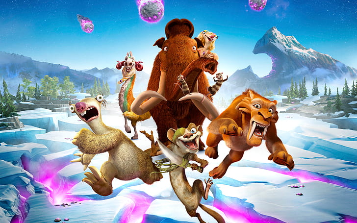 Ice Age Collision Course 2016 Movie, HD wallpaper