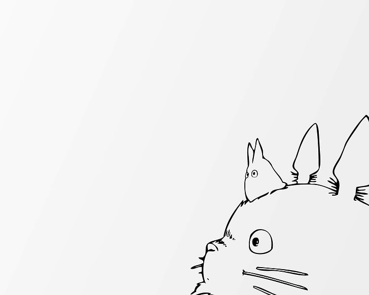 My Neighbor Totoro, Studio Ghibli, anime, copy space, no people, HD wallpaper