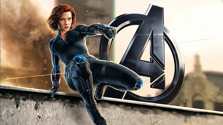 Black Widow, The Avengers, Avengers: Age of Ultron, Scarlett Johansson, HD wallpaper