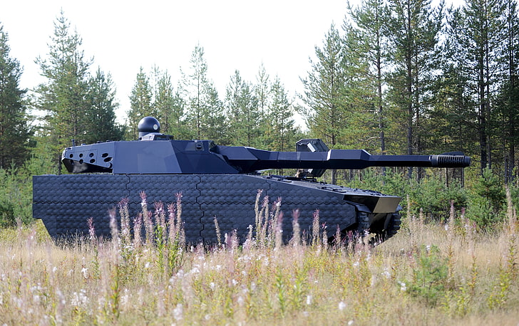 concept, test, Poland, tank, armored, vegetation, futuristic