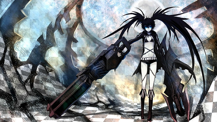 Black Rock Shooter, architecture, creativity, no people, art and craft