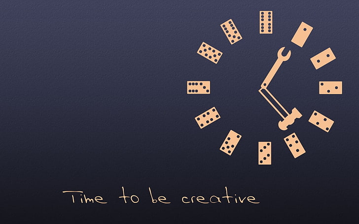 HD wallpaper: Time To Be Creative, time to be creative clock wallpaper, Art  And Creative | Wallpaper Flare