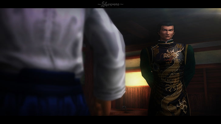 shenmue, Sega, video games, standing, indoors, one person, front view