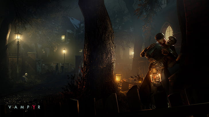 vampyr, games, pc games, xbox games, ps games, 2017 games, night