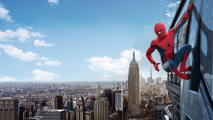 Marvel Spider-Man wallpaper, Spider-Man: Homecoming (2017), Marvel Comics, HD wallpaper