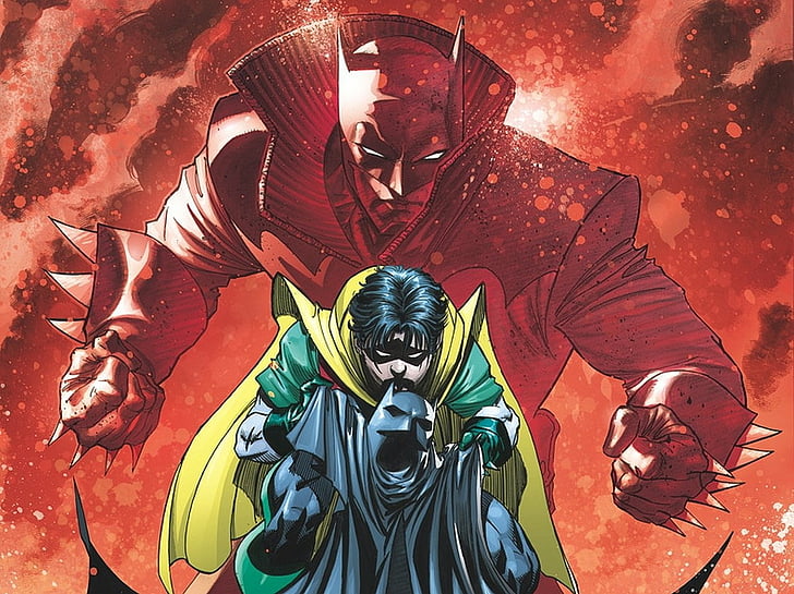 Batman, Damian: Son Of Batman, Damian Wayne, Robin (DC Comics), HD wallpaper