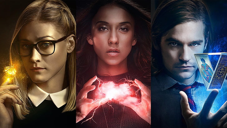 super heroes photo, The Magicians, collage, portrait, young adult