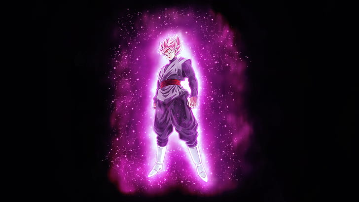Super Saiyan Rosé Black Goku Dragon Ball Super 4K, Rose, HD wallpaper