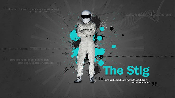 The Stig, Top Gear, HD wallpaper