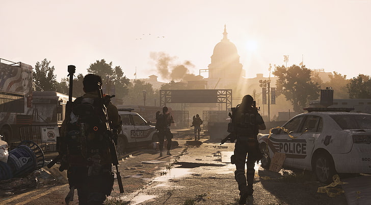 E3 2018, Tom Clancys The Division 2, 4K, screenshot, HD wallpaper