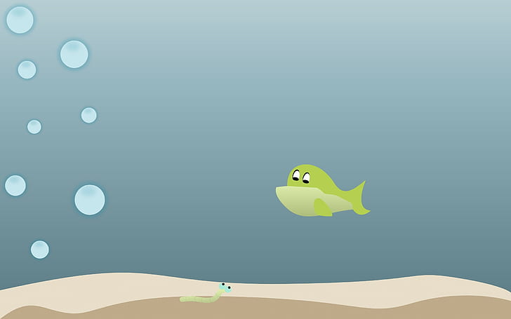 HD wallpaper: Fish, Under water, Bubbles, Oxygen, Bottom, cartoon, bird,  nature | Wallpaper Flare