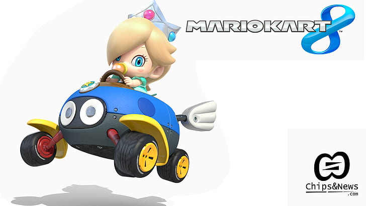 Mario, Mario Kart 8, Baby Princess Rosalina, HD wallpaper