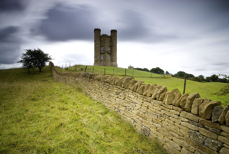 broadway tower worcestershire, HD wallpaper