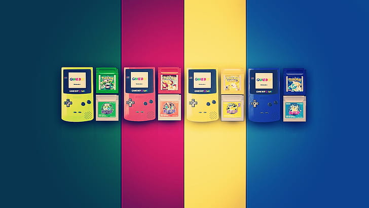 Video Games, Game Boy Color, Consoles, Pokemon, HD wallpaper