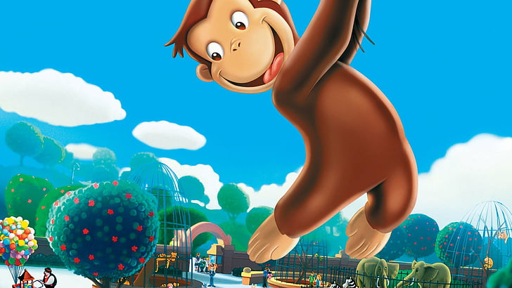 Curious George 1080p 2k 4k 5k Hd Wallpapers Free Download Wallpaper Flare