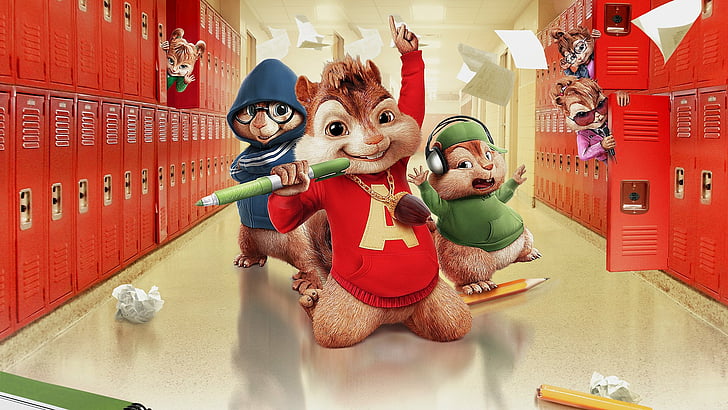 Alvin and the chipmunks 1080P, 2K, 4K, 5K HD wallpapers free download |  Wallpaper Flare
