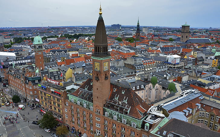 Copenhagen, Denmark 43778, HD wallpaper