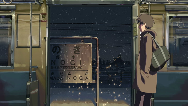 HD wallpaper: Makoto Shinkai, anime, 5 Centimeters Per Second,  communication | Wallpaper Flare