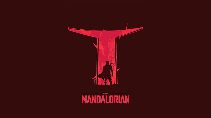 TV Show, The Mandalorian, Minimalist, Star Wars, The Mandalorian (Character), HD wallpaper