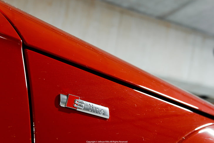 Audi TT, car, red, land vehicle, motor vehicle, communication, HD wallpaper