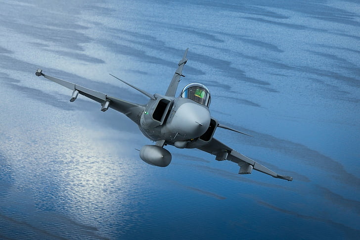 Jet Fighters, Saab JAS 39 Gripen, Aircraft, Warplane