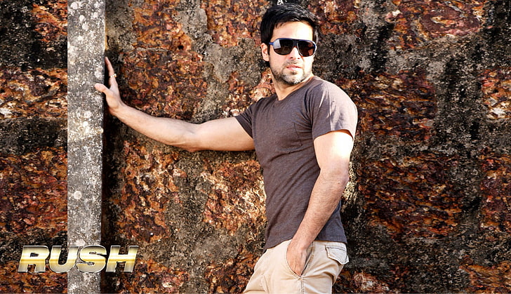 HD wallpaper: Dashing Emraan Hashmi In Rush Movies, men's brown crew-neck  shirt | Wallpaper Flare