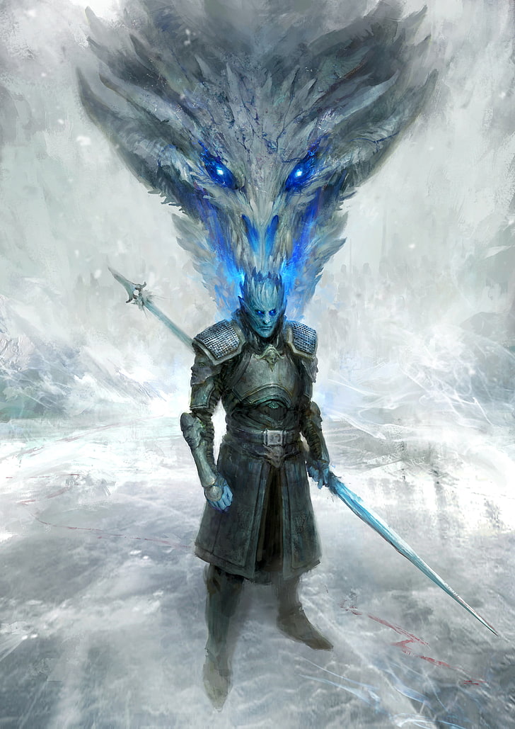 HD wallpaper: daniel kamarudin, illustration, Game of Thrones, dragon, The  Night King | Wallpaper Flare