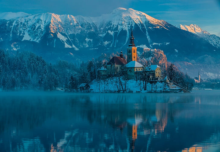Lake Bled in Slovenia, 2015, HD wallpaper