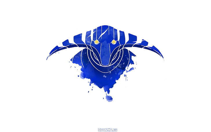 Sven logo, Dota 2, hero, video games, blue, white background