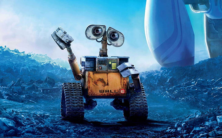 HD wallpaper: WALL E, orange animated tractor, pixar's movies | Wallpaper  Flare