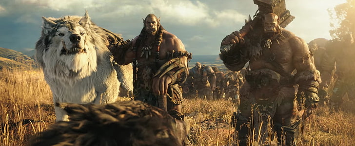 horde, movie, warcraft, Warcraft Movie, wolf, Wow Movie, mammal, HD wallpaper