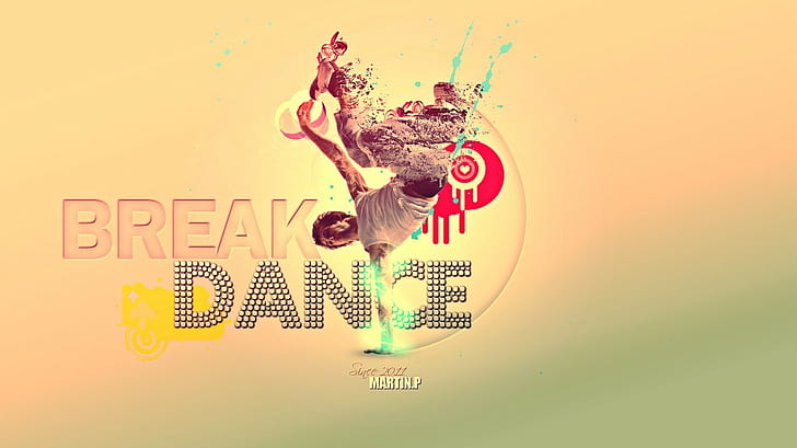 dancing, men, digital art, dancer, HD wallpaper
