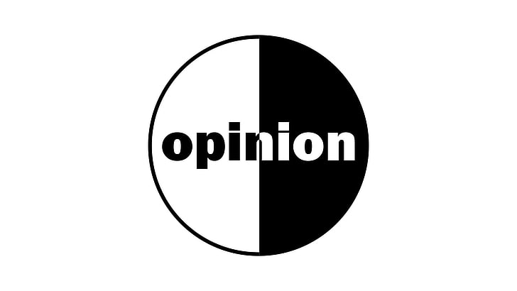 white and black opinion illustration, minimalism, circle, communication, HD wallpaper