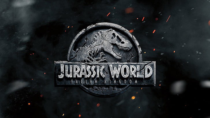 jurassic world fallen kingdom, 2018 movies, 4k, hd, 5k, text