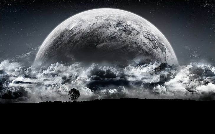 Moon, HD wallpaper