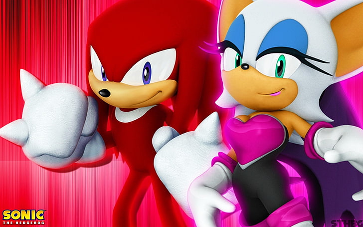 Sonic, Sonic the Hedgehog 2, Knuckles the Echidna, Sonic the Hedgehog, HD  wallpaper