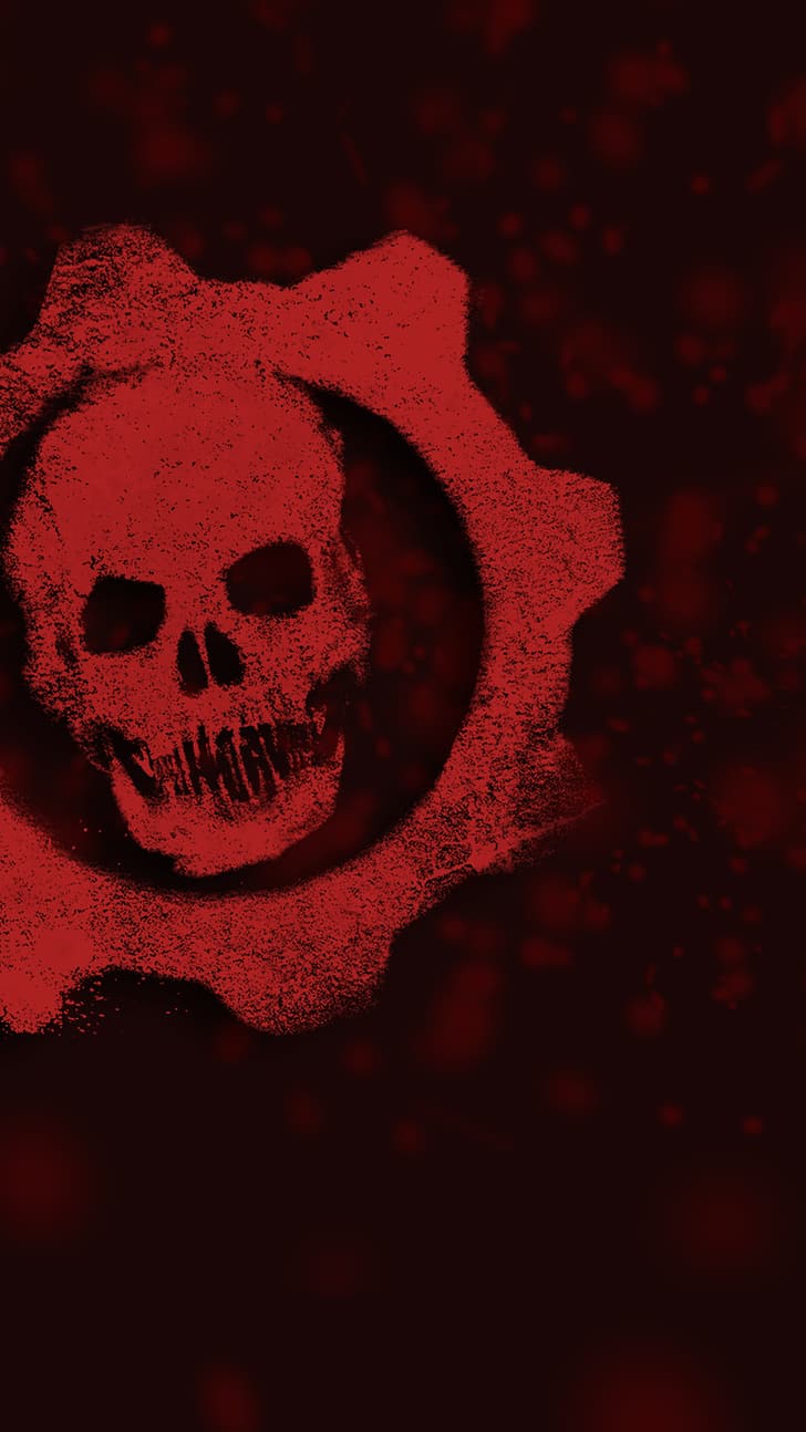 skull, gears, Gears of War, Gears of War 2, Gears 5, Gears of War 3, HD wallpaper