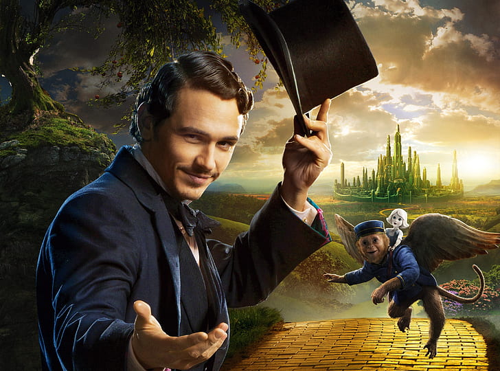 James Franco as Oscar Diggs - Oz the Great..., Movies, Oz the Great and Powerful, HD wallpaper