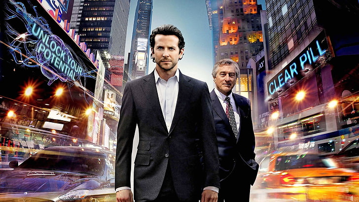 Movie, Limitless, Bradley Cooper, Robert De Niro, HD wallpaper