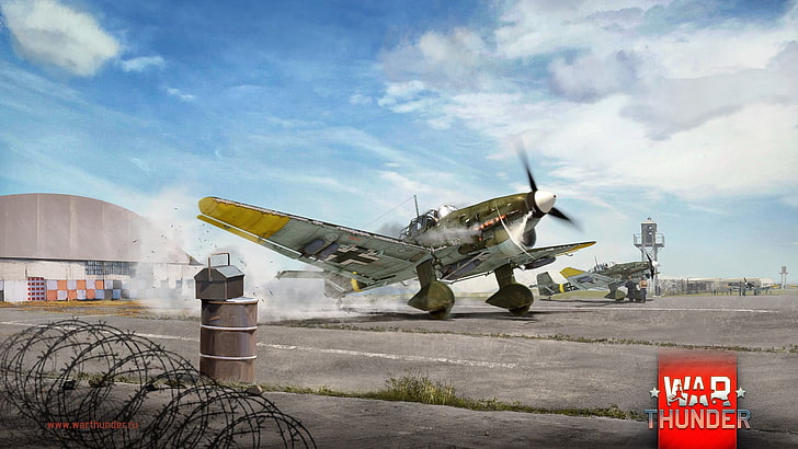 videogame screenshot, War Thunder, airplane, Gaijin Entertainment, HD wallpaper